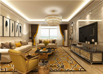 銀川塞上驕子130㎡裝修效果圖|現(xiàn)代簡(jiǎn)約風(fēng)格