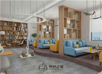 銀川圖書館200㎡裝修效果圖