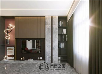 银川世茂悦海院子175㎡叠墅装修效果图|现代极简风格