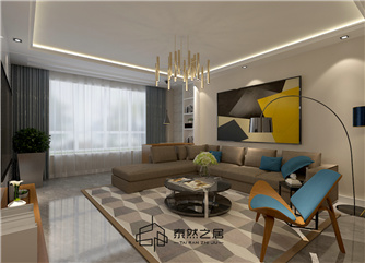 銀川建發(fā)楓林灣112㎡裝修效果圖|北歐風(fēng)格