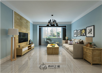 銀川世茂傾城127㎡裝修效果圖|北歐風(fēng)格