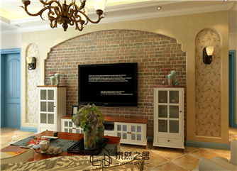 銀川中海國際社區(qū)熙岸214㎡復(fù)式裝修效果圖|美式田園風(fēng)格