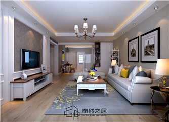 銀川慶豐御錦灣111㎡裝修效果圖|簡(jiǎn)美風(fēng)格