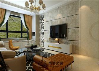 银川永泰城153㎡装修效果图|现代简约风格