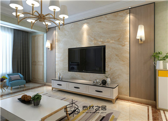 银川玺云台108㎡装修效果图|现代简约风格