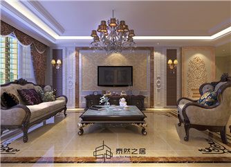 銀川金地花園147㎡裝修效果圖|歐式風(fēng)格