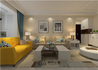 銀川中房悅?cè)痪?43㎡裝修效果圖|現(xiàn)代北歐風(fēng)格