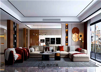 银川民生兴庆府2號院192㎡大平层装修设计效果图|现代极简风格