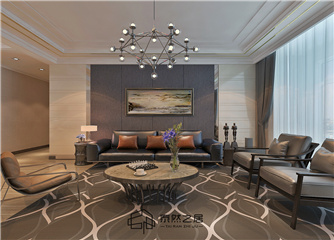 銀川派勝金溪里176㎡裝修效果圖|簡(jiǎn)歐風(fēng)格