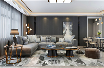 銀川金鳳天山熙湖142㎡裝修效果圖|現(xiàn)代簡約風格