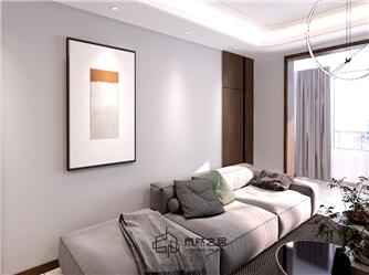銀川頤和香醍灣106㎡裝修效果圖|現(xiàn)代輕奢風(fēng)格
