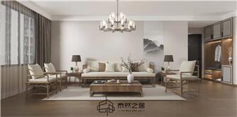 銀川中房悅?cè)痪?43㎡裝修效果圖|新中式風(fēng)格